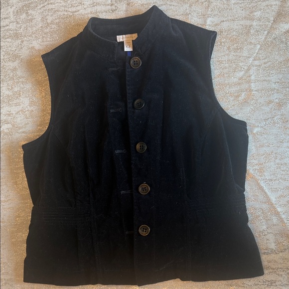 Charter Club Jackets & Blazers - Charter Club Black Sleeveless Vest